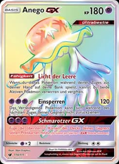 Anego GX card in German