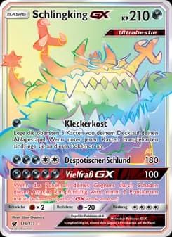 Schlingking GX card in German