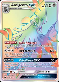 Amigento GX card in German