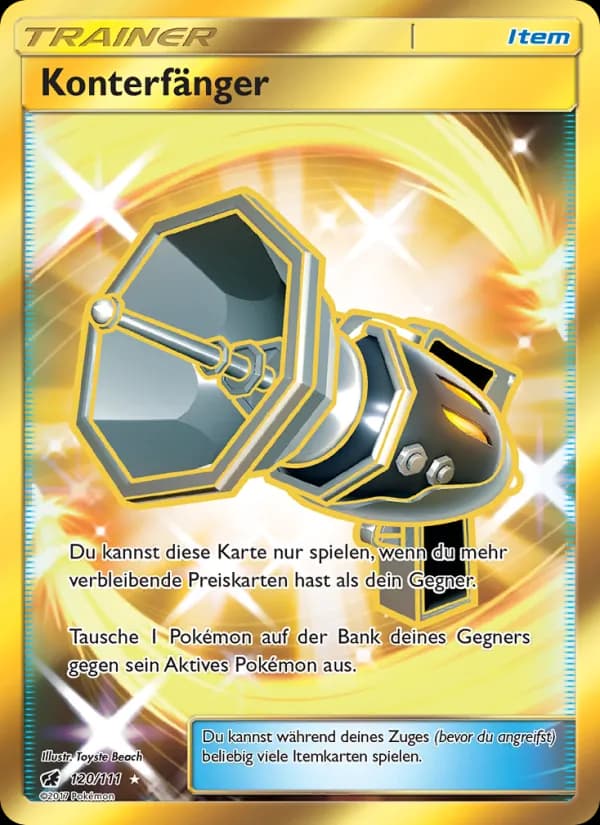 Konterfänger card in German