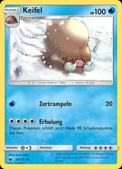 Keifel card in German
