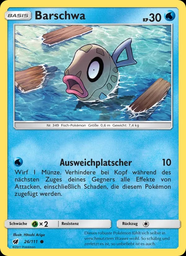 Barschwa card in German