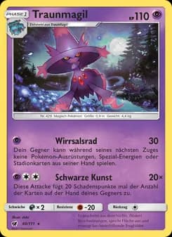 Traunmagil card in German