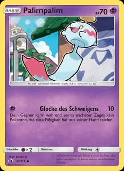 Palimpalim card in German