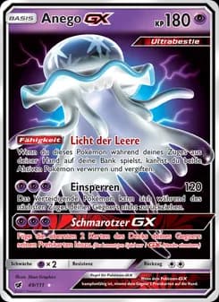 Anego GX card in German