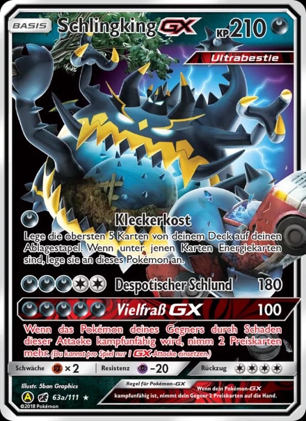 Schlingking-GX card in German