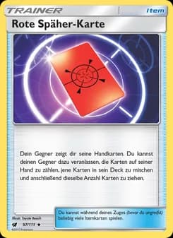 Rote Späher-Karte card in German