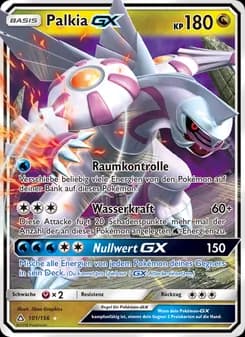 Palkia GX card in German