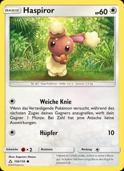 Haspiror card in German