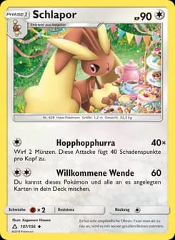 Schlapor card in German