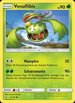 Venuflibis card in German