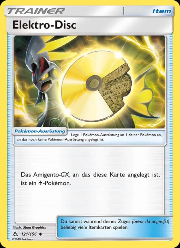 Elektro-Disc card in German