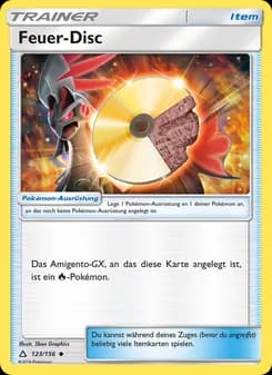 Feuer-Disc card in German