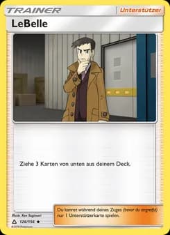LeBelle card in German