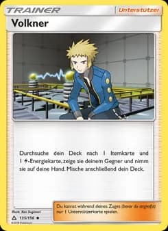 Volkner card in German