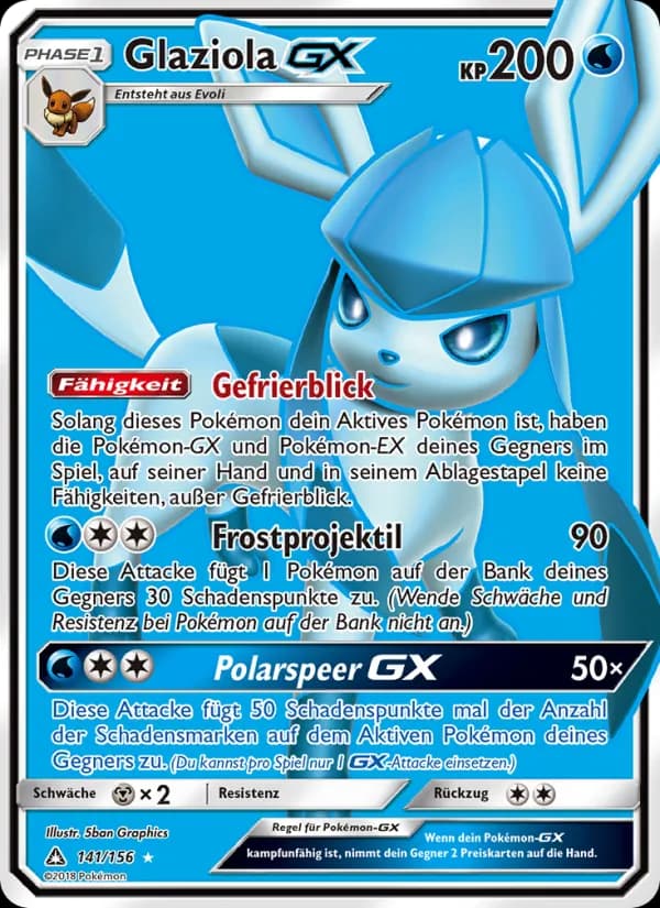 Glaziola GX card in German