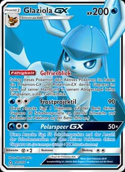 Glaziola GX card in German
