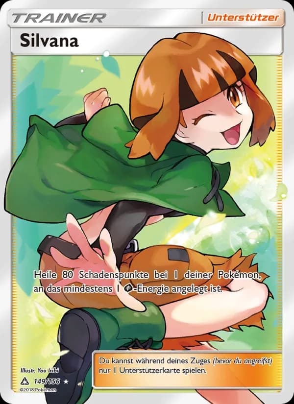 Silvana card in German