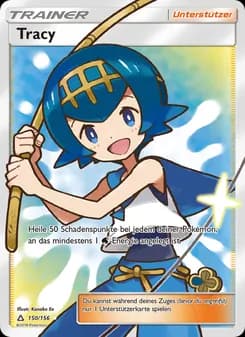 Tracy card in German