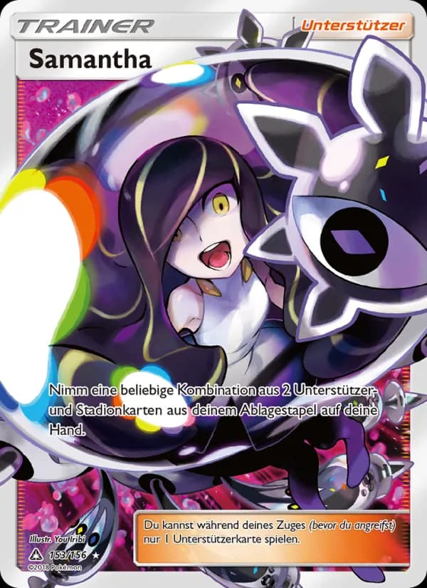Samantha card in German