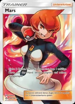 Mars card in German