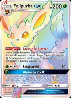 Folipurba GX card in German