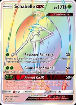 Schabelle GX card in German