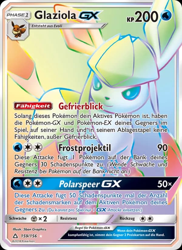 Glaziola GX card in German