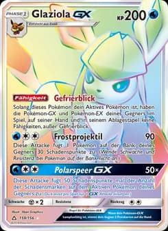 Glaziola GX card in German