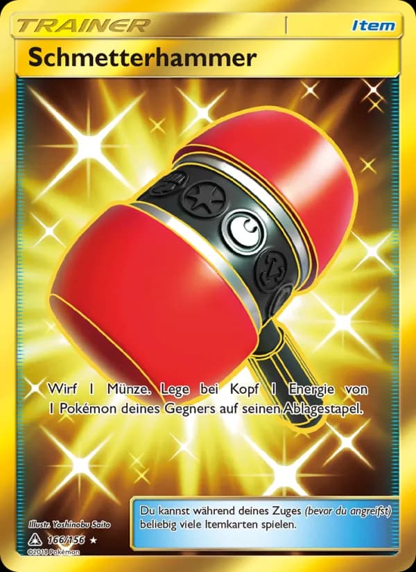 Schmetterhammer card in German