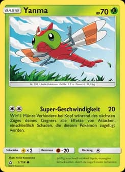 Yanma card in German