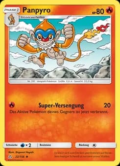 Panpyro card in German