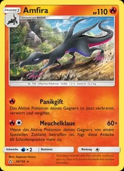 Amfira card in German