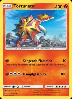 Tortunator card in German