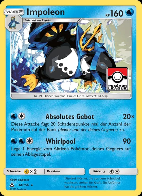 Impoleon card in German