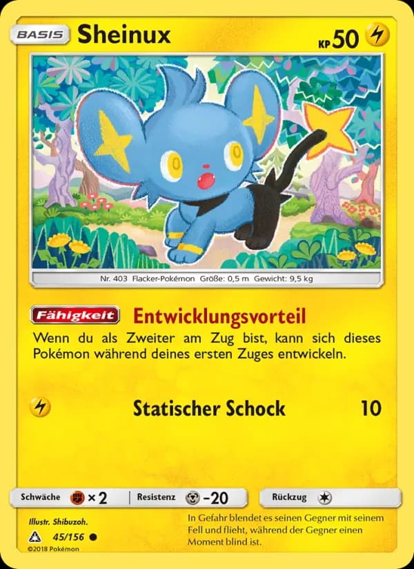 Sheinux card in German