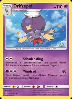 Drifzepeli card in German
