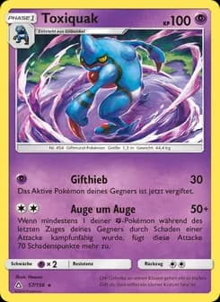 Toxiquak card in German