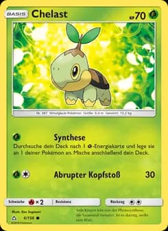 Chelast card in German