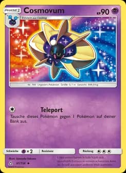 Cosmovum card in German