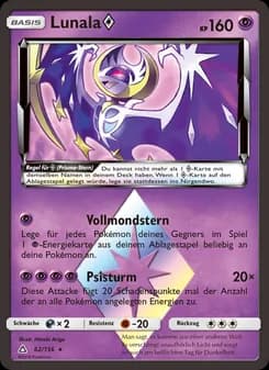 Lunala ◇ card in German
