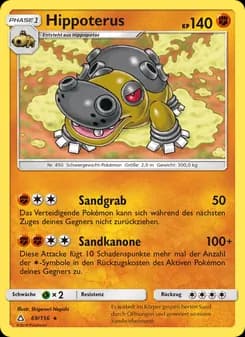Hippoterus card in German