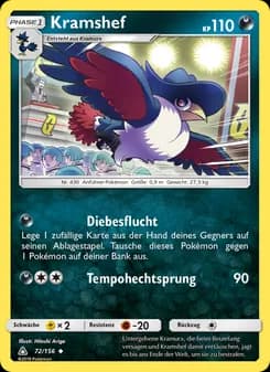 Kramshef card in German