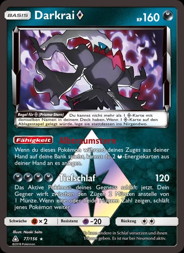 Darkrai ◇ card in German
