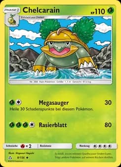 Chelcarain card in German
