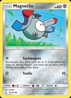 Magnetilo card in German