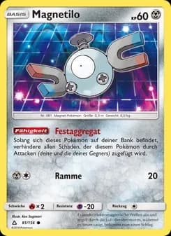 Magnetilo card in German