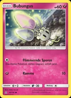 Bubungus card in German