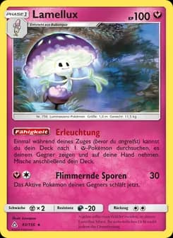 Lamellux card in German