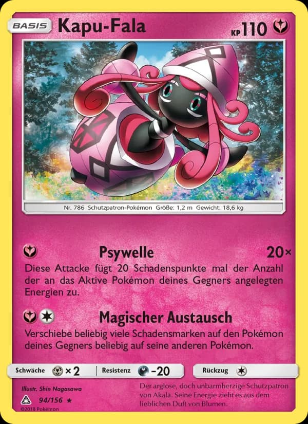 Kapu-Fala card in German